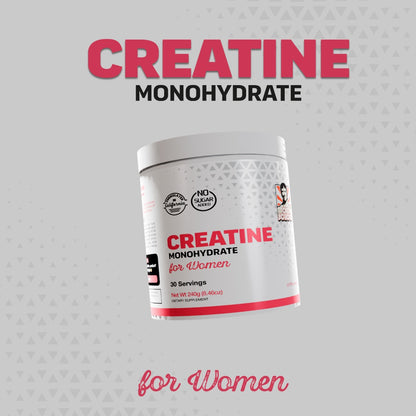 Creatina Monohidratada para Mujeres | OLD SCHOOL 240 g