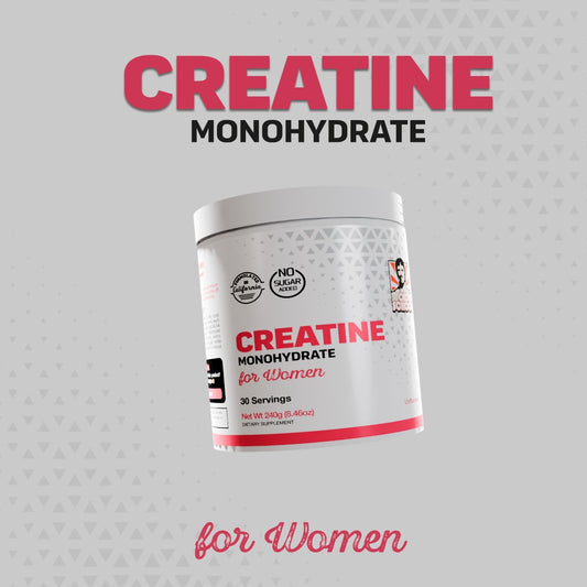 Creatina Monohidratada para Mujeres | OLD SCHOOL 240 g